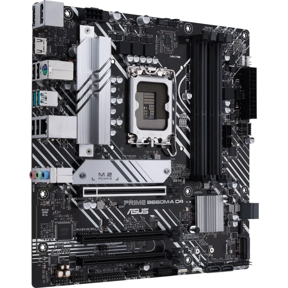 Материнская плата ASUS PRIME B660M-A D4-CSM, Intel B660, mATX — изображение 2