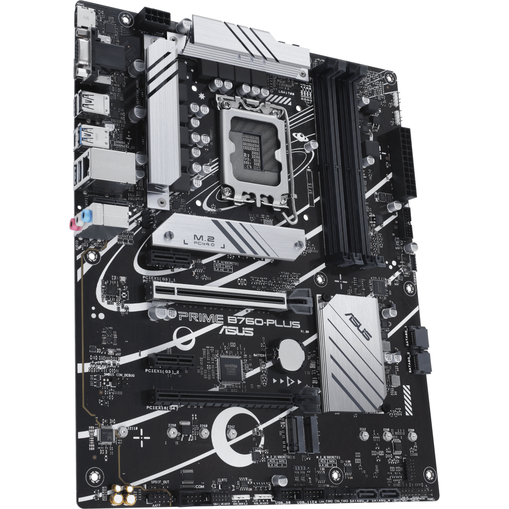 Материнская плата ASUS PRIME B760-PLUS, LGA1700, Intel B760, ATX — изображение 3