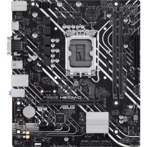 Материнская плата ASUS PRIME H610M-D, LGA1700, Intel H610, mATX