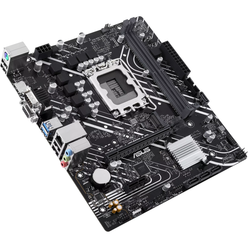 Материнская плата ASUS PRIME H610M-D, LGA1700, Intel H610, mATX — изображение 3