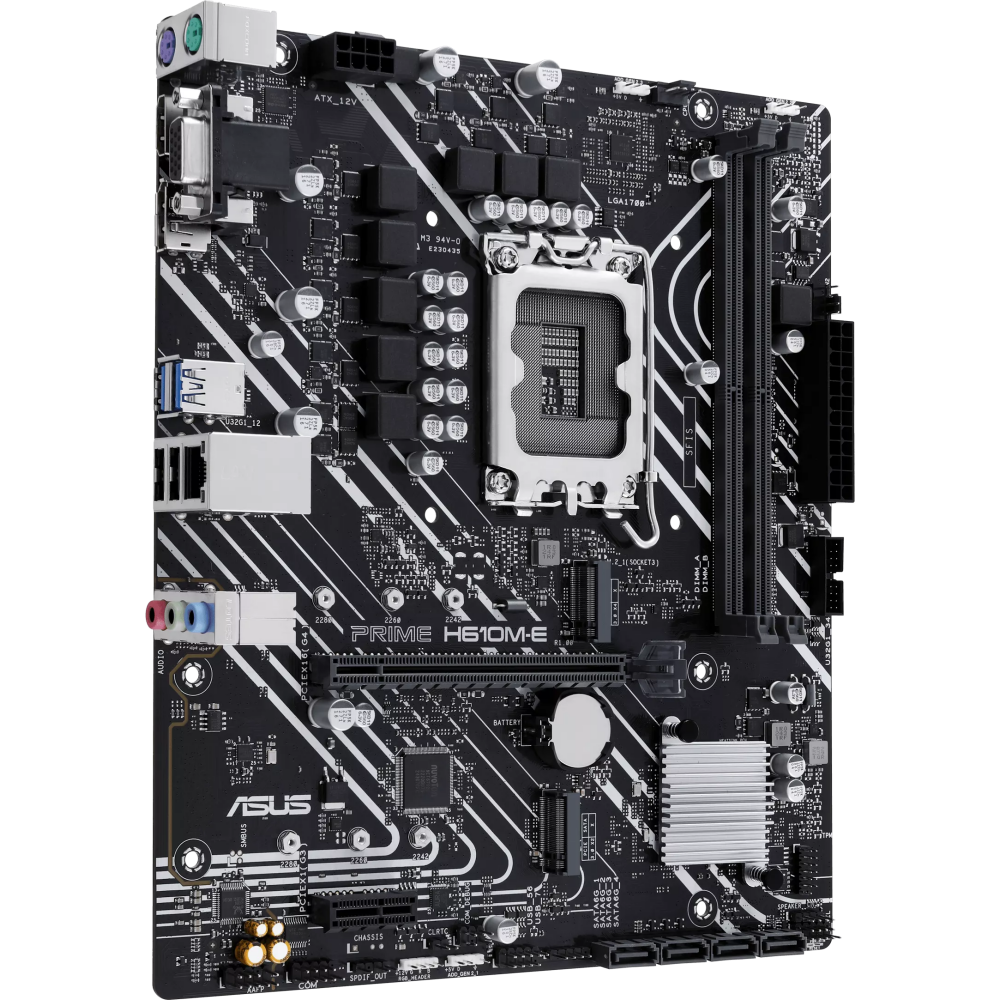 Материнская плата ASUS PRIME H610M-E-CSM, LGA1700, Intel H610, mATX — изображение 2