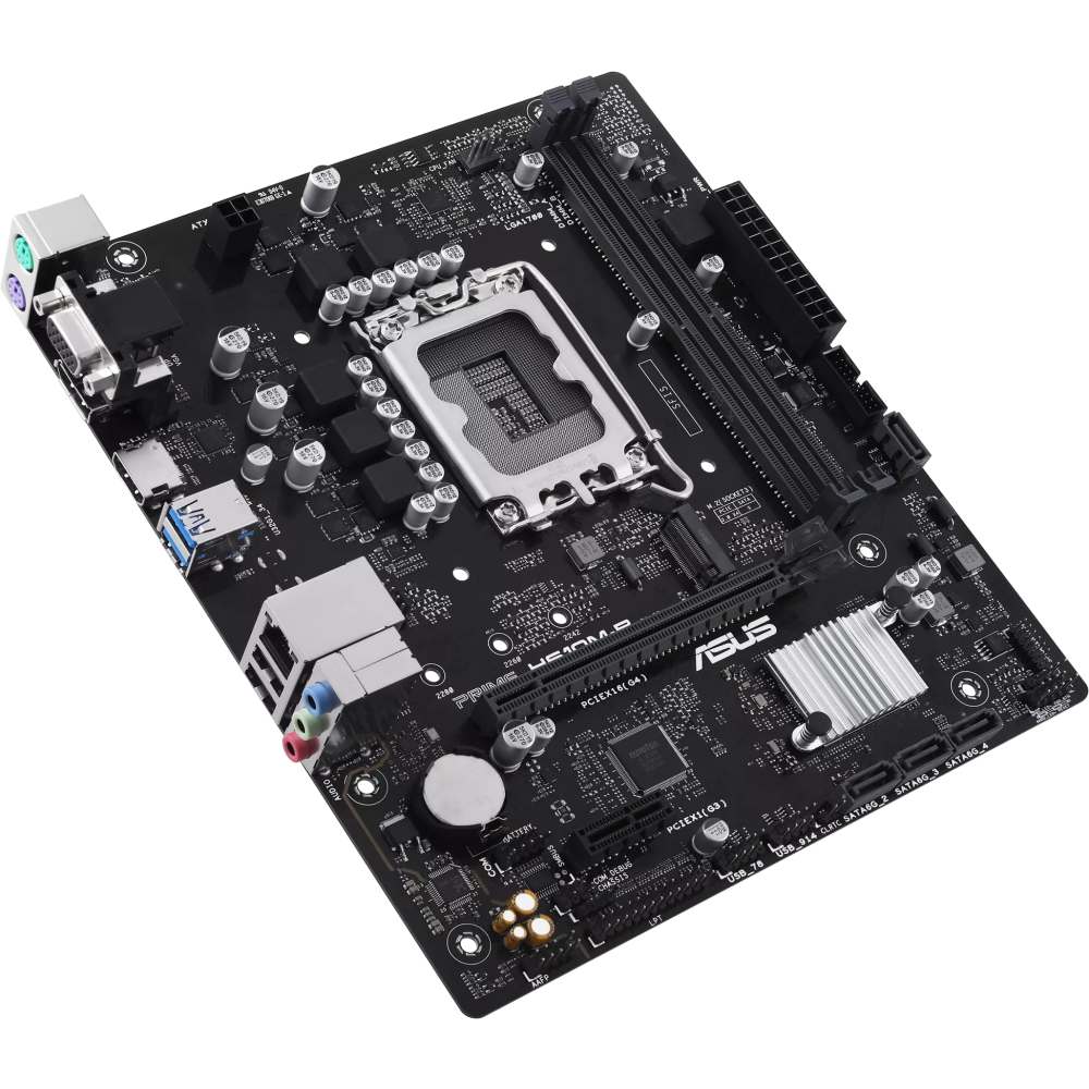 Материнская плата ASUS PRIME H610M-R-SI, LGA1700, Intel H610, mATX — изображение 3