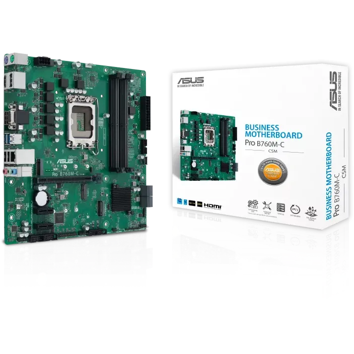 Материнская плата ASUS PRO B760M-C-CSM, LGA1700, Intel B760, mATX — изображение 5