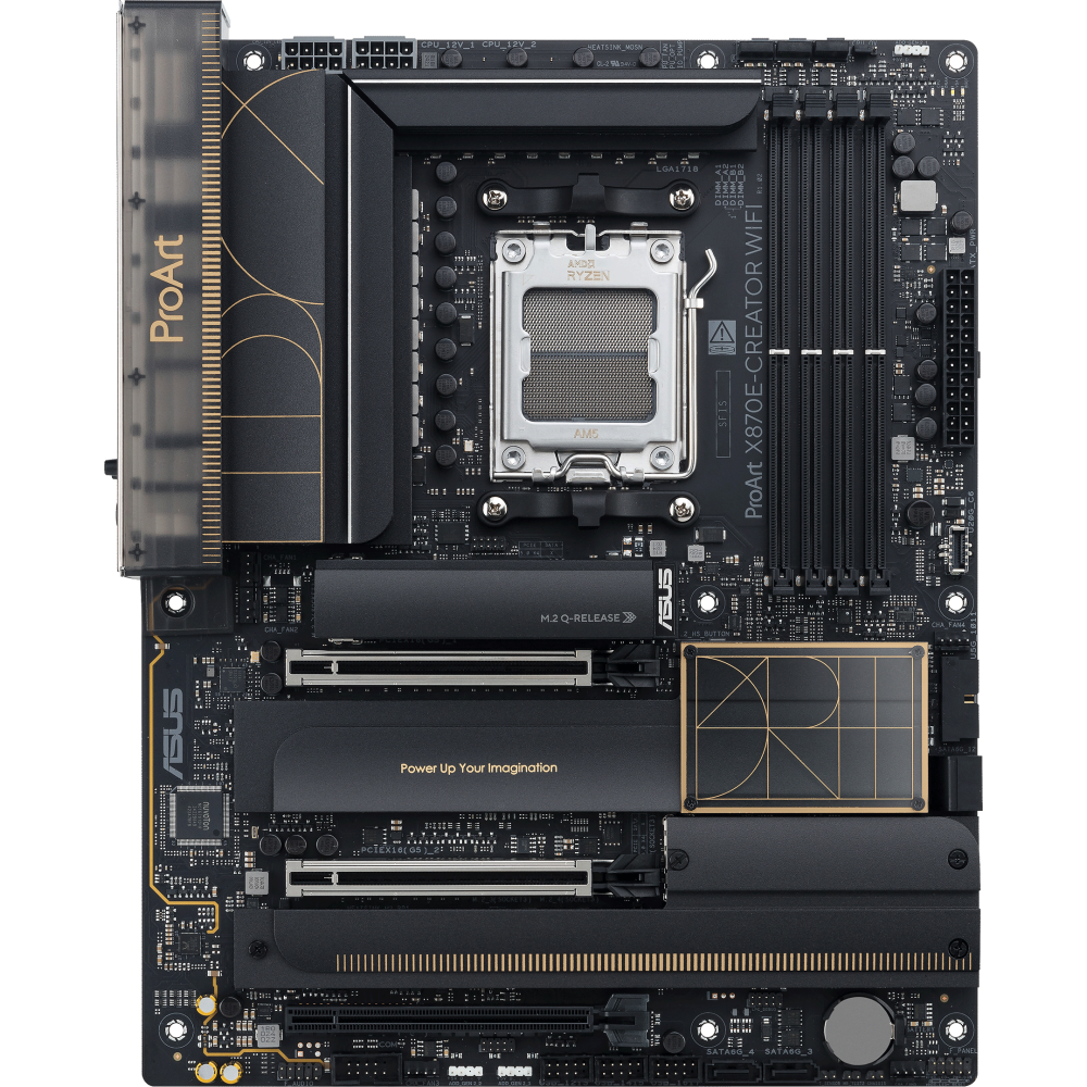 Материнская плата ASUS PROART X870E-CREATOR WIFI, AM5, AMD X870E, ATX