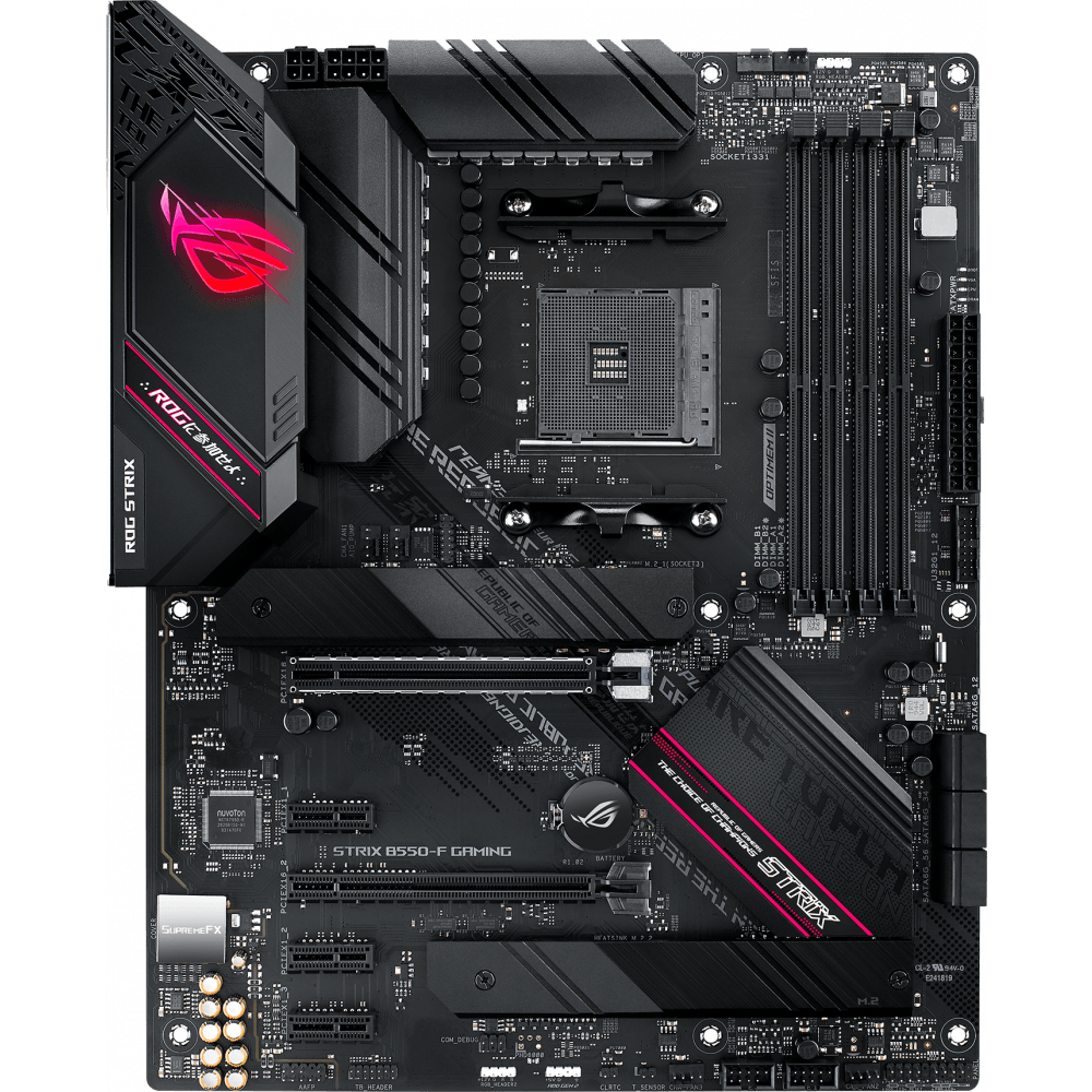 Материнская плата ASUS ROG STRIX B550-F GAMING, AM4, AMD B550, ATX