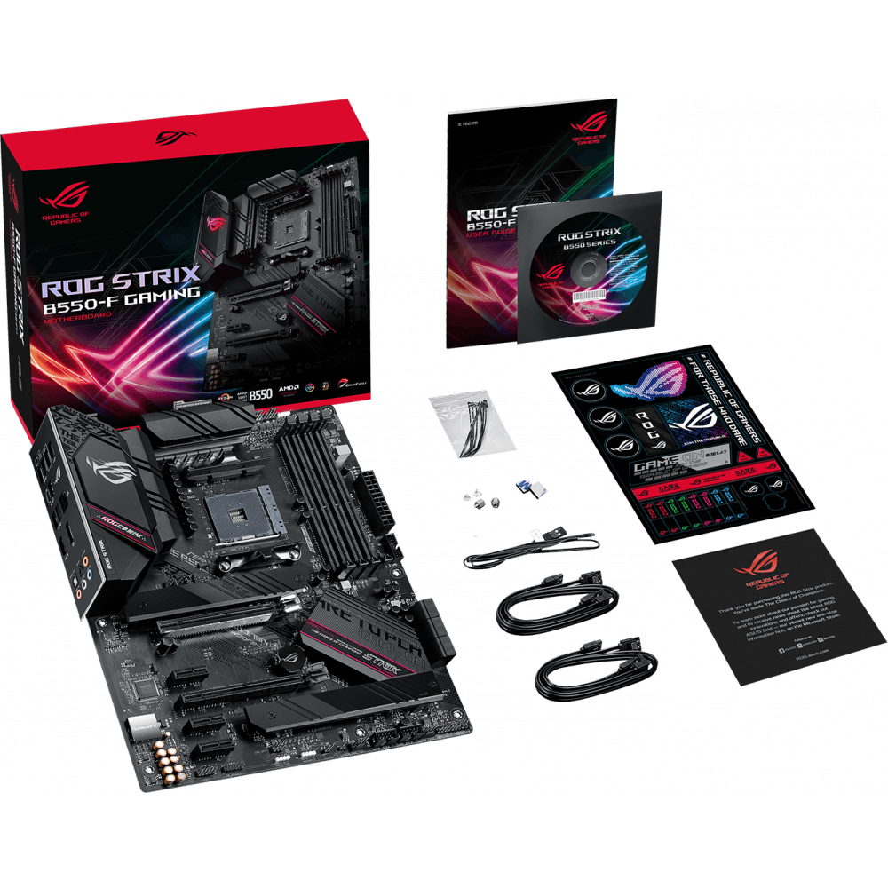 Материнская плата ASUS ROG STRIX B550-F GAMING, AM4, AMD B550, ATX — изображение 4
