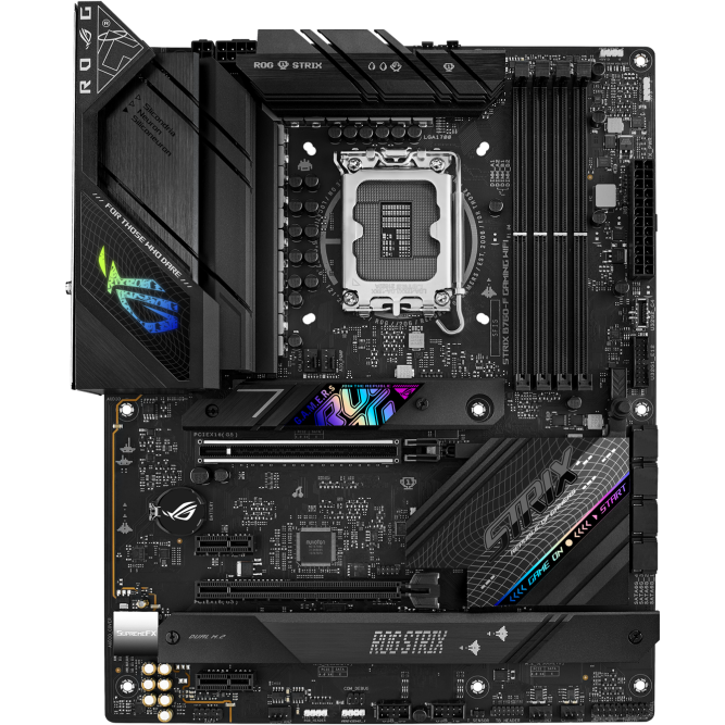 Материнская плата ASUS ROG STRIX B760-F GAMING WIFI, LGA1700, Intel B760, ATX