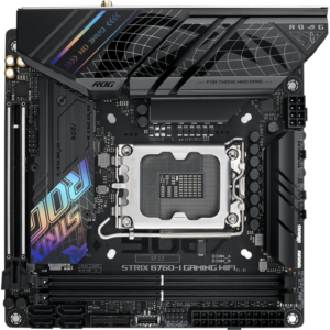 Материнская плата ASUS ROG STRIX B760-I GAMING WIFI, LGA1700, Intel B760, Mini-ITX