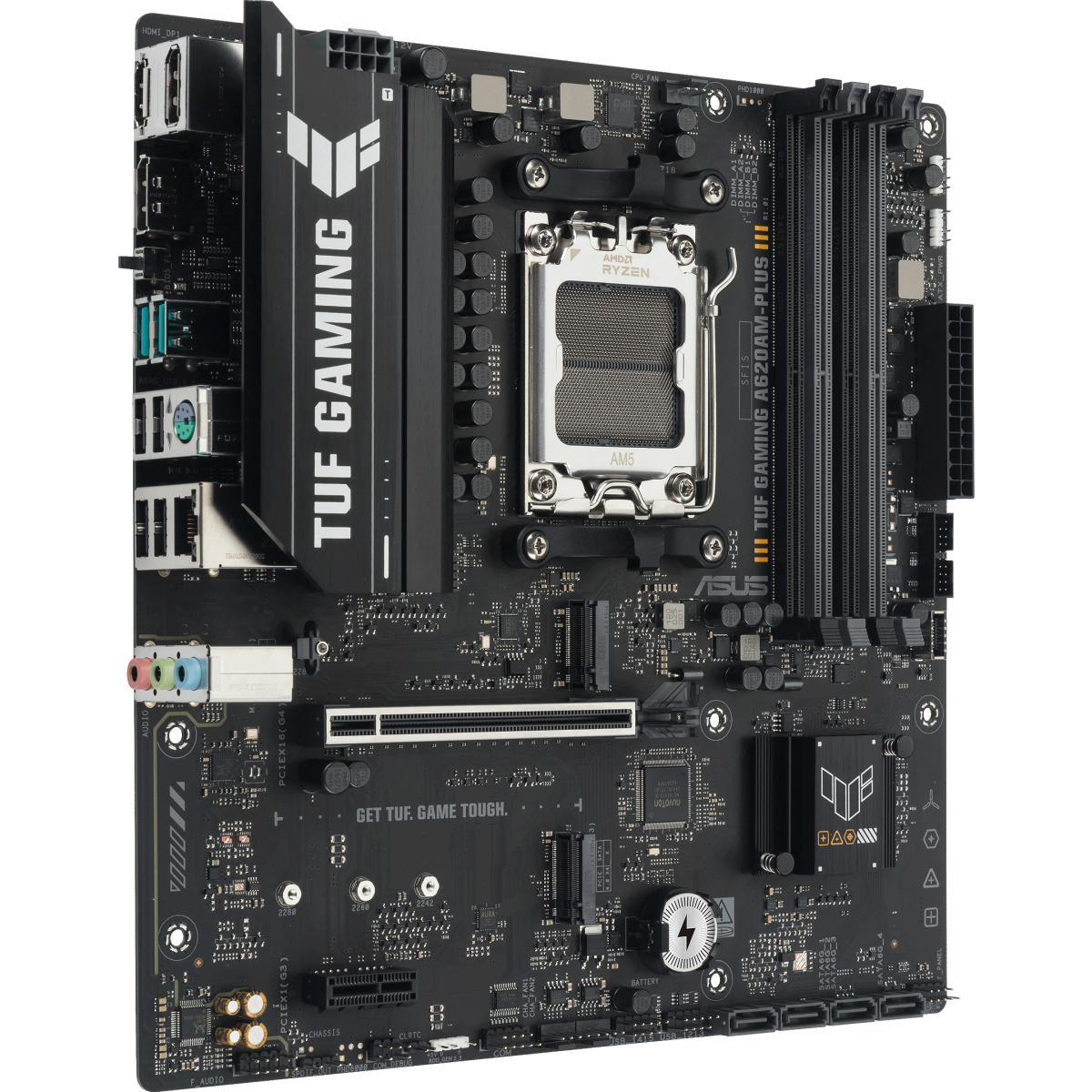Материнская плата ASUS TUF GAMING A620AM-PLUS, AM5, AMD A620A, mATX — изображение 2