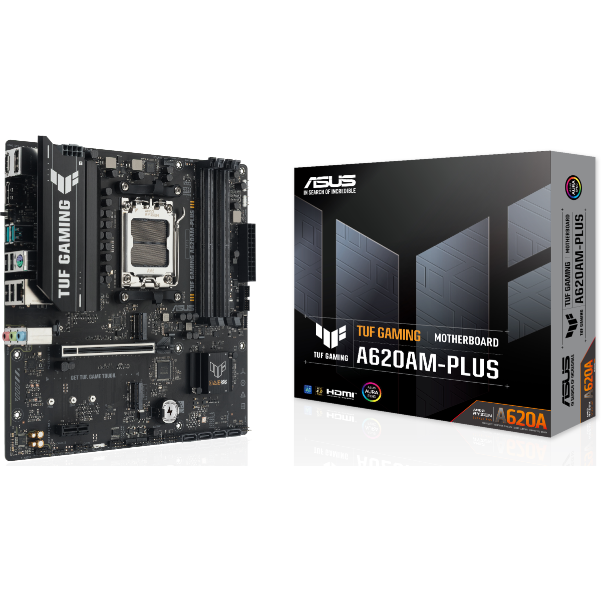 Материнская плата ASUS TUF GAMING A620AM-PLUS, AM5, AMD A620A, mATX — изображение 6