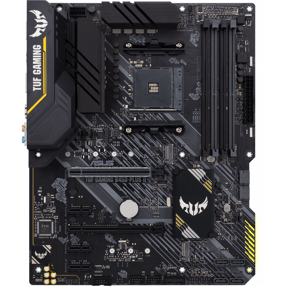 Материнская плата ASUS TUF GAMING B450-PLUS II, AM4, AMD B450, ATX
