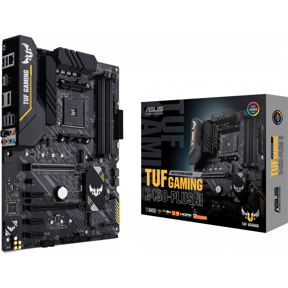 Материнская плата ASUS TUF GAMING B450-PLUS II, AM4, AMD B450, ATX — изображение 4
