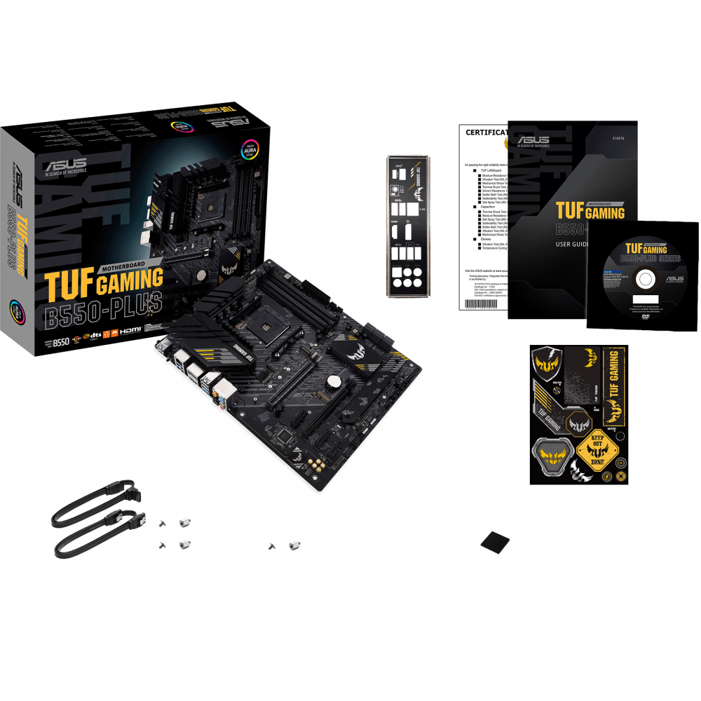 Материнская плата ASUS TUF GAMING B550-PLUS, AM4, AMD B550, ATX — изображение 4