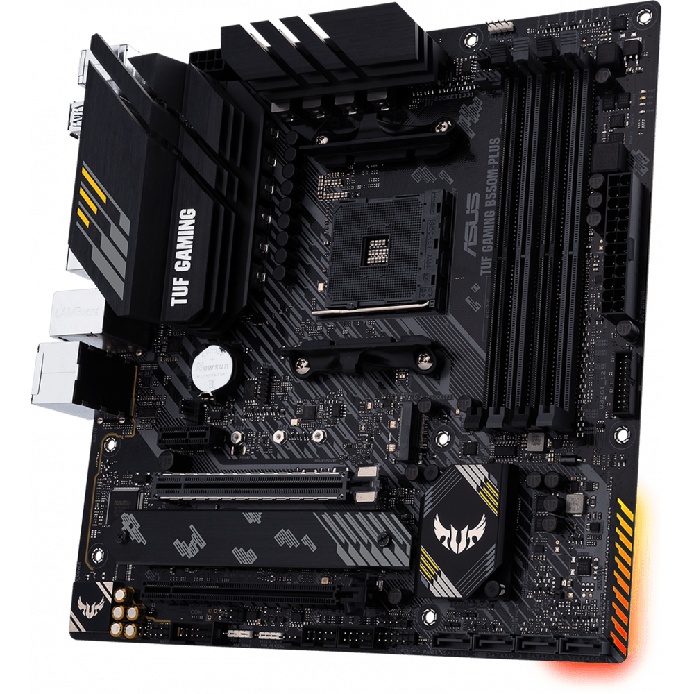 Материнская плата ASUS TUF GAMING B550M-PLUS, AM4, AMD B550, mATX — изображение 2