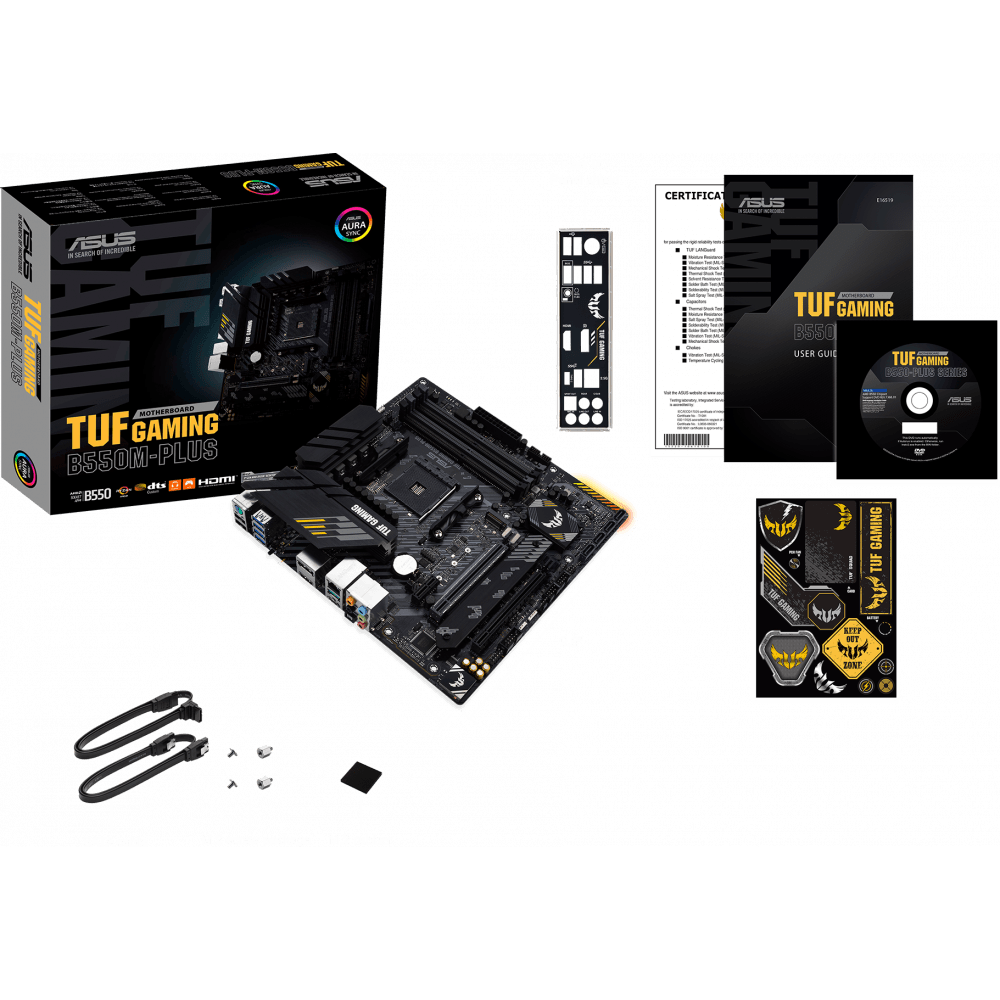 Материнская плата ASUS TUF GAMING B550M-PLUS, AM4, AMD B550, mATX — изображение 4