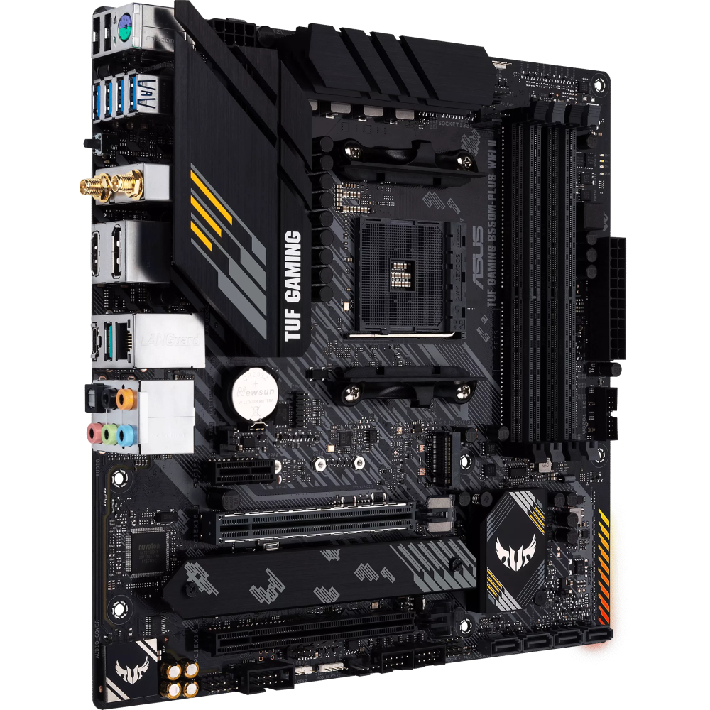 Материнская плата ASUS TUF GAMING B550M-PLUS WIFI II, AM4, AMD B550, mATX — изображение 2