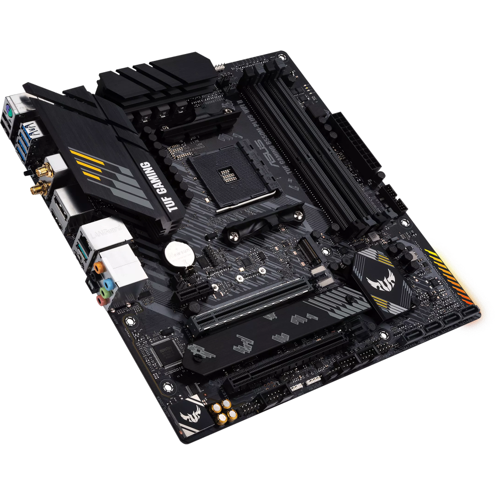 Материнская плата ASUS TUF GAMING B550M-PLUS WIFI II, AM4, AMD B550, mATX — изображение 3