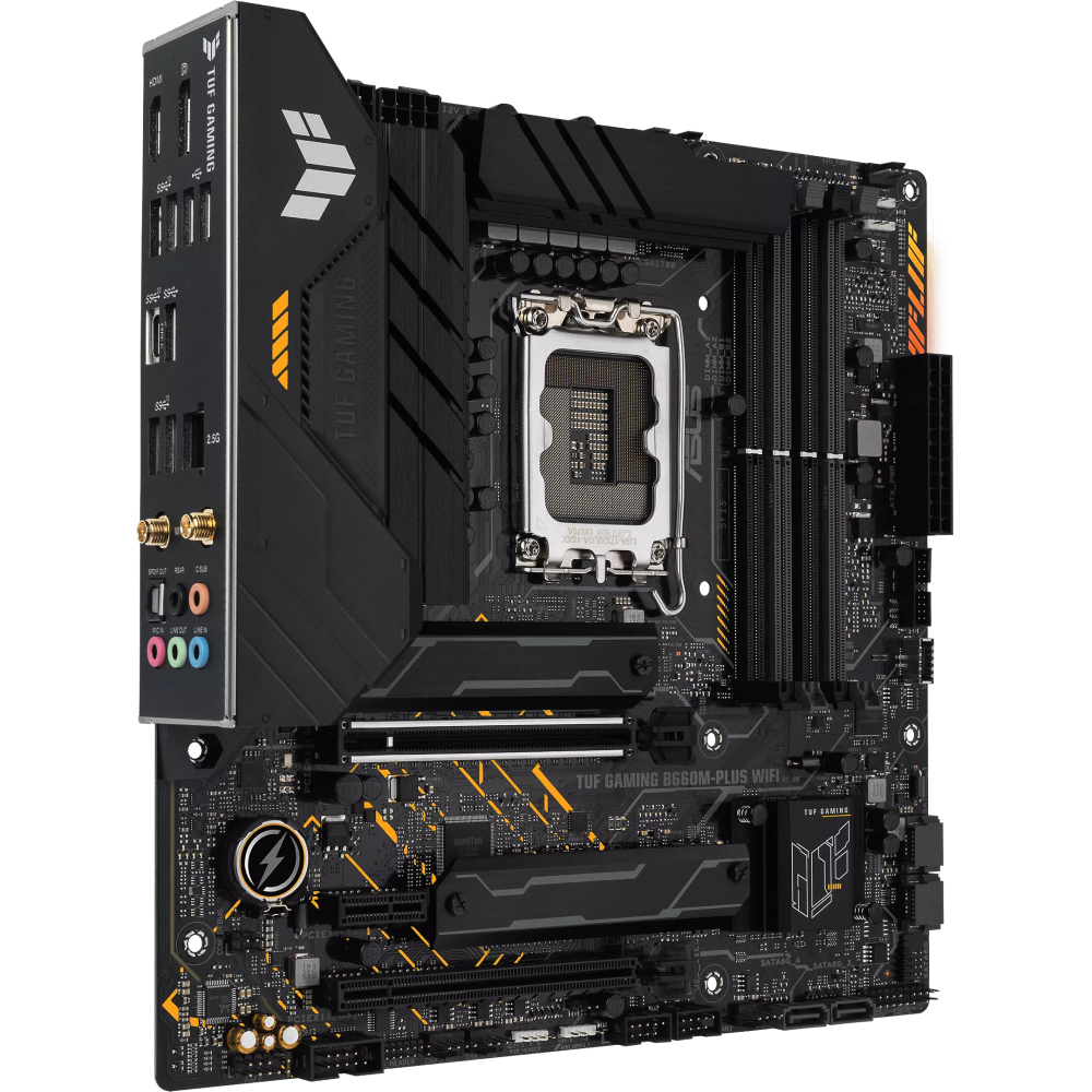 Материнская плата ASUS TUF GAMING B660M-PLUS WIFI, LGA1700, Intel B660, mATX — изображение 2