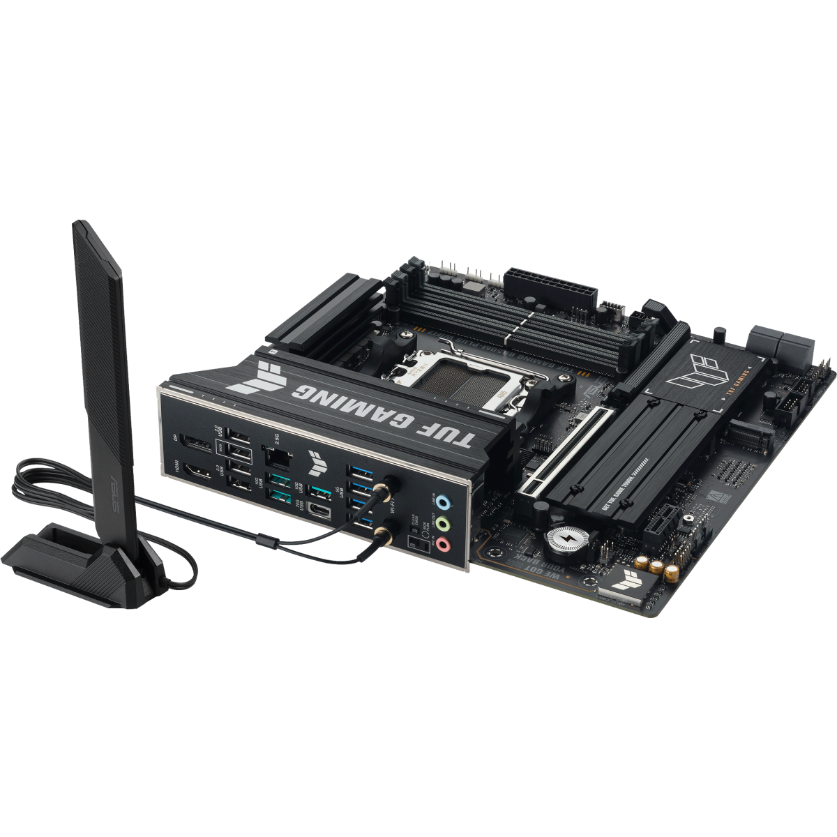 Материнская плата ASUS TUF GAMING B850M-PLUS WIFI7, AM5, AMD B850, mATX — изображение 6