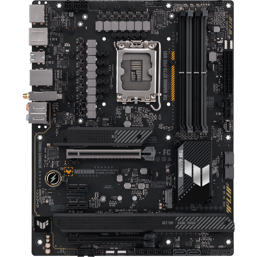 Материнская плата ASUS TUF GAMING H770-PRO WIFI — изображение 3