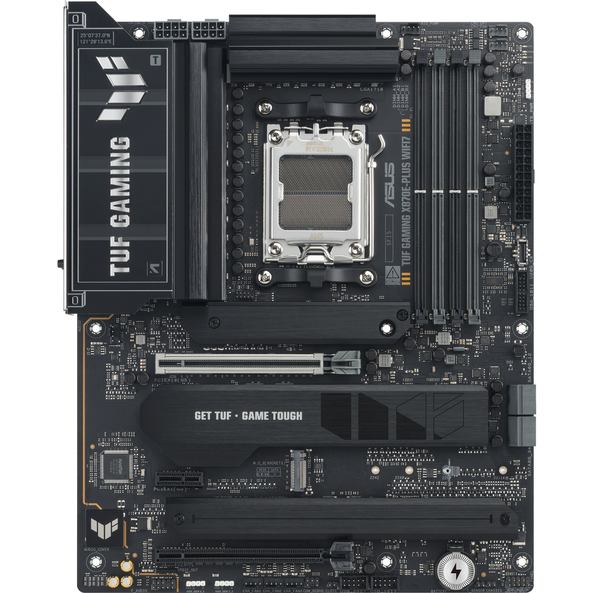 Материнская плата ASUS TUF GAMING X870E-PLUS WIFI7, AM5, AMD X870E, ATX
