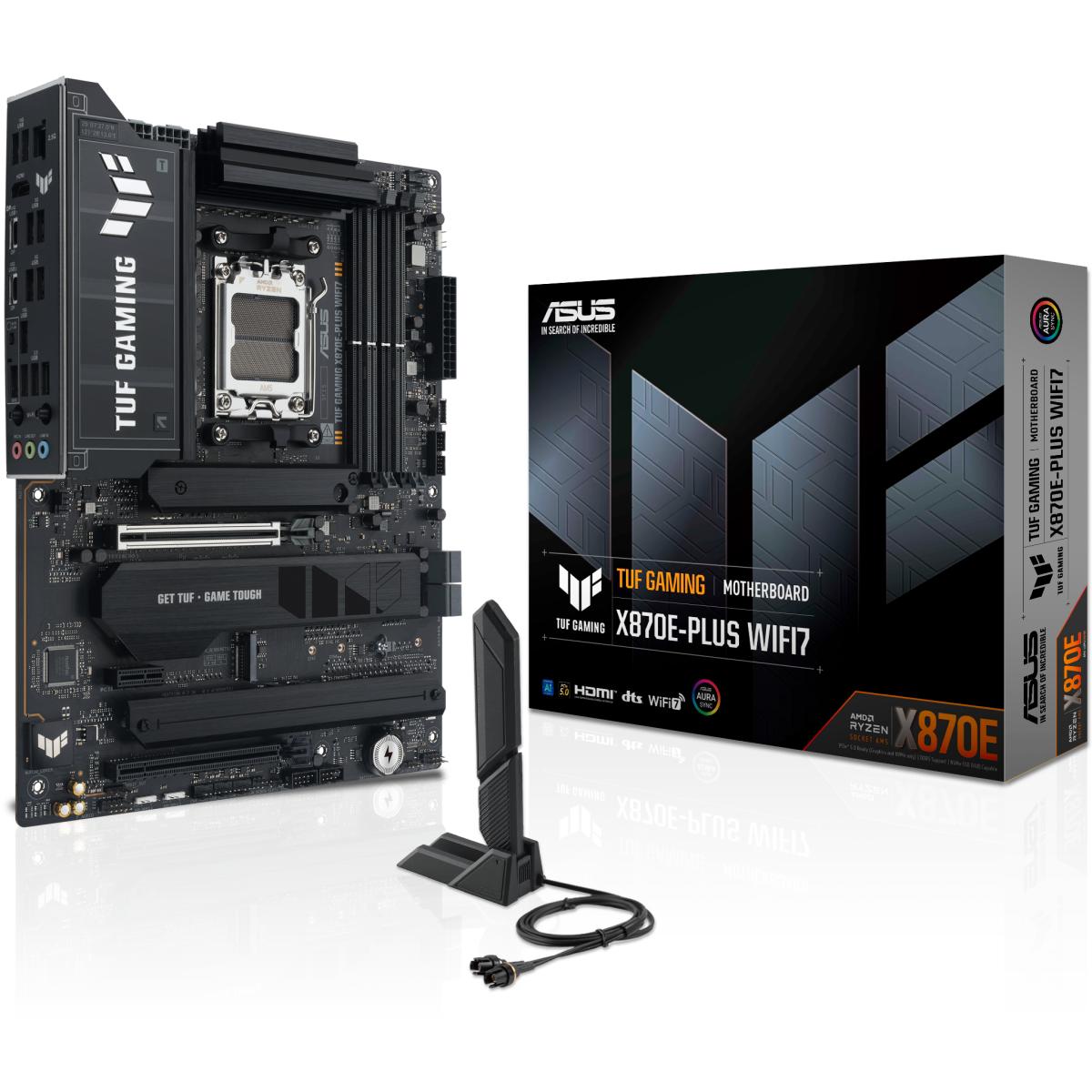 Материнская плата ASUS TUF GAMING X870E-PLUS WIFI7, AM5, AMD X870E, ATX — изображение 6