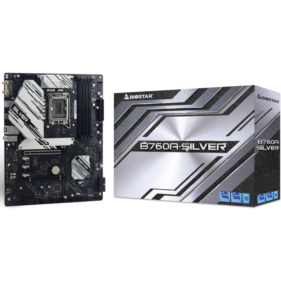 Материнская плата Biostar B760A-SILVER — изображение 4