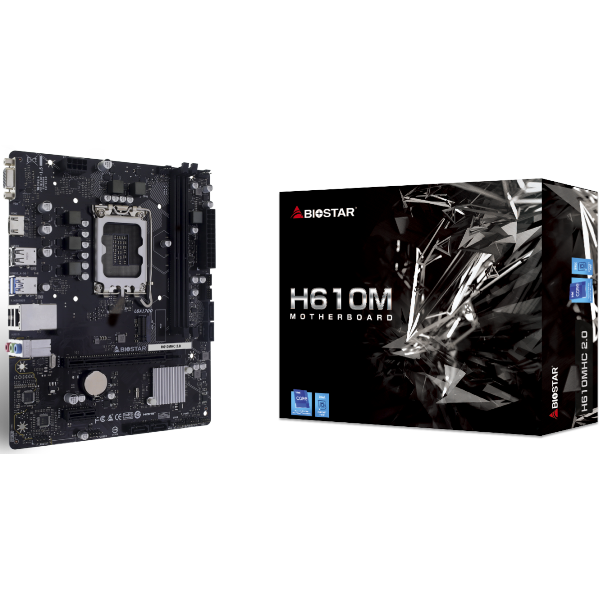 Материнская плата Biostar H610MHC 2.0 — изображение 4