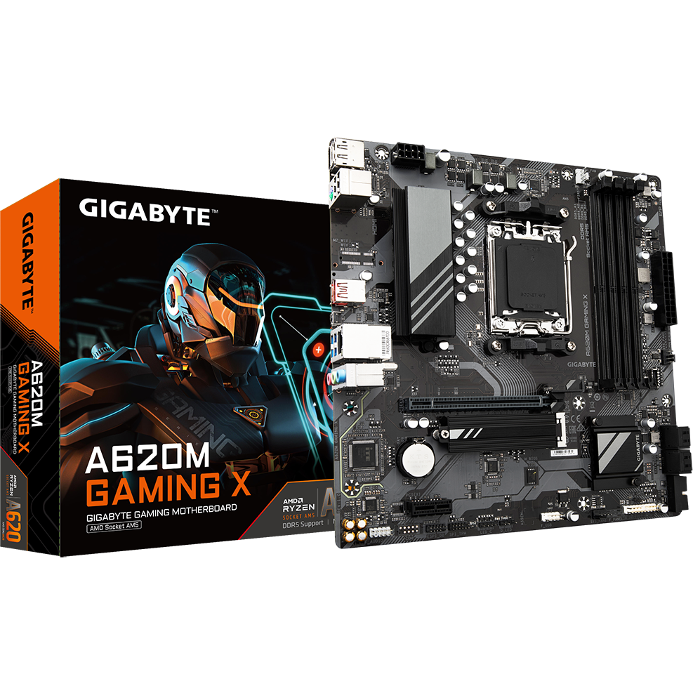 Материнская плата GIGABYTE A620M GAMING X, AM5, AMD A620, mATX — изображение 5