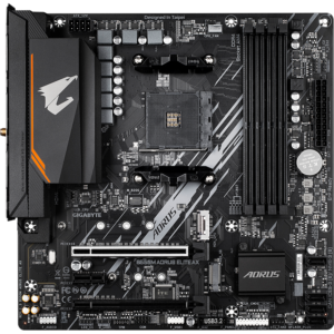 Материнская плата Gigabyte B550M AORUS ELITE AX (rev. 1.3)
