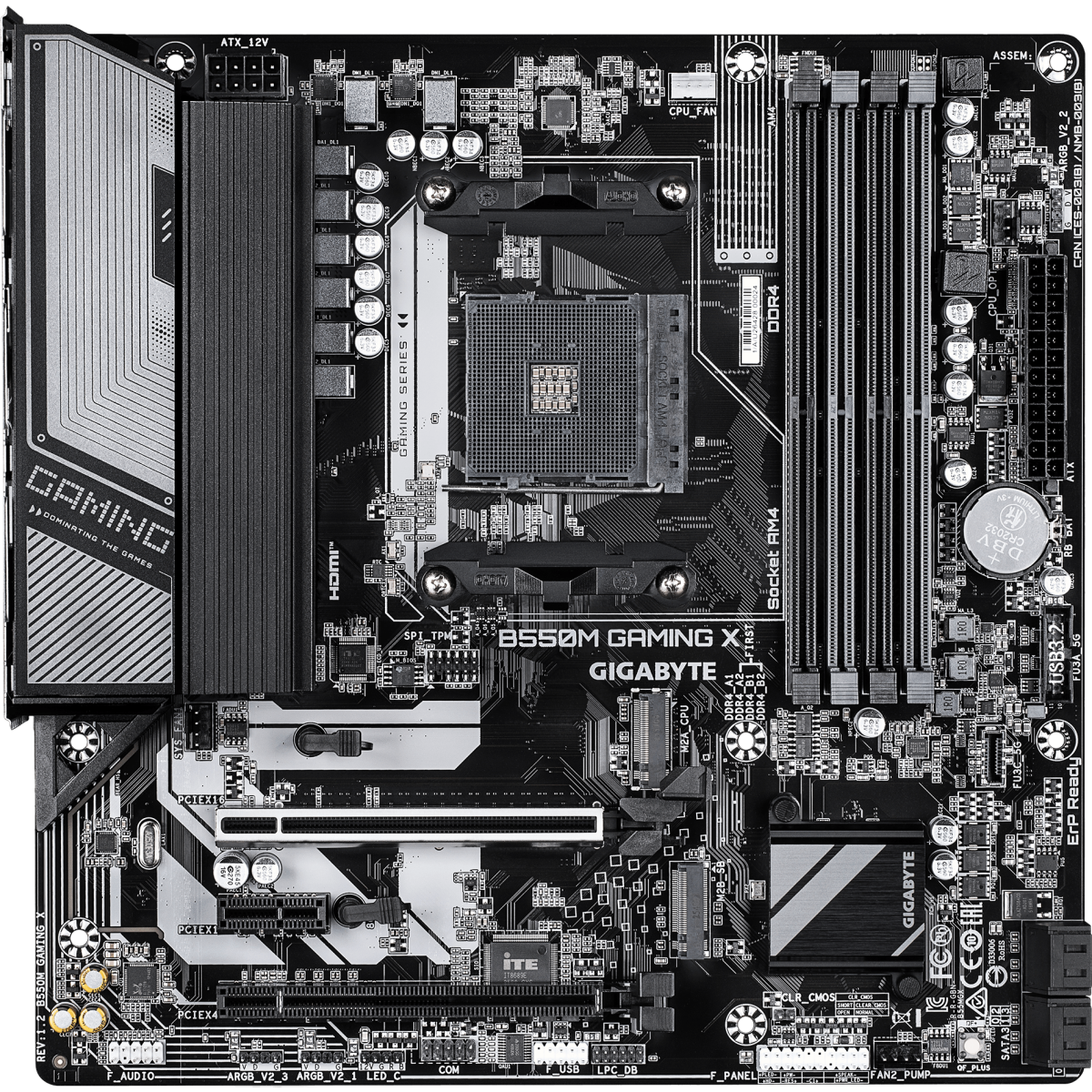 Материнская плата Gigabyte B550M GAMING X