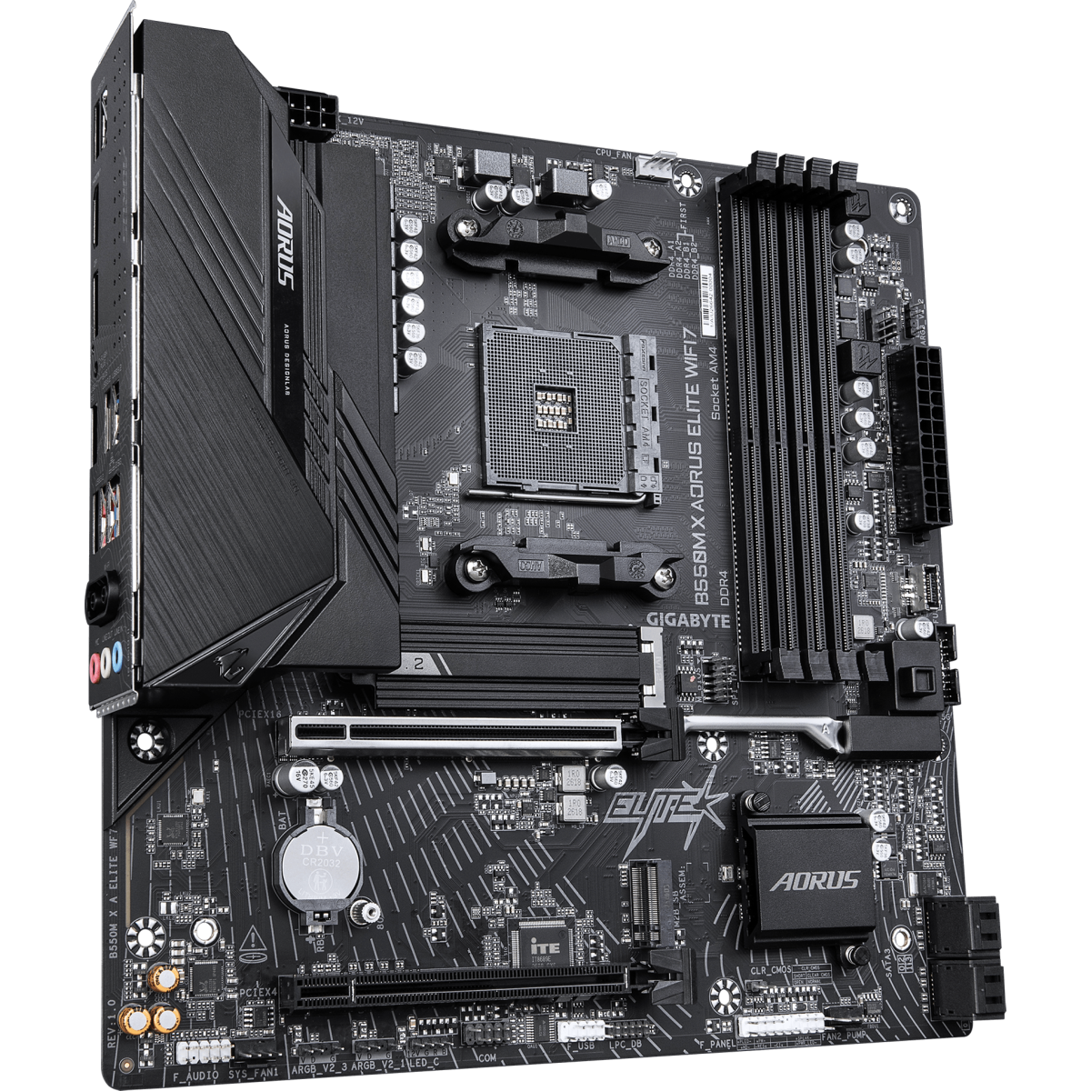 Материнская плата Gigabyte B550M X AORUS ELITE WIFI7 — изображение 2