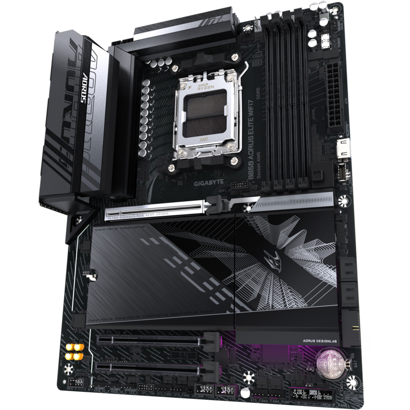 Материнская плата Gigabyte B850 AORUS ELITE WIFI7 (rev. 1.1) — изображение 3