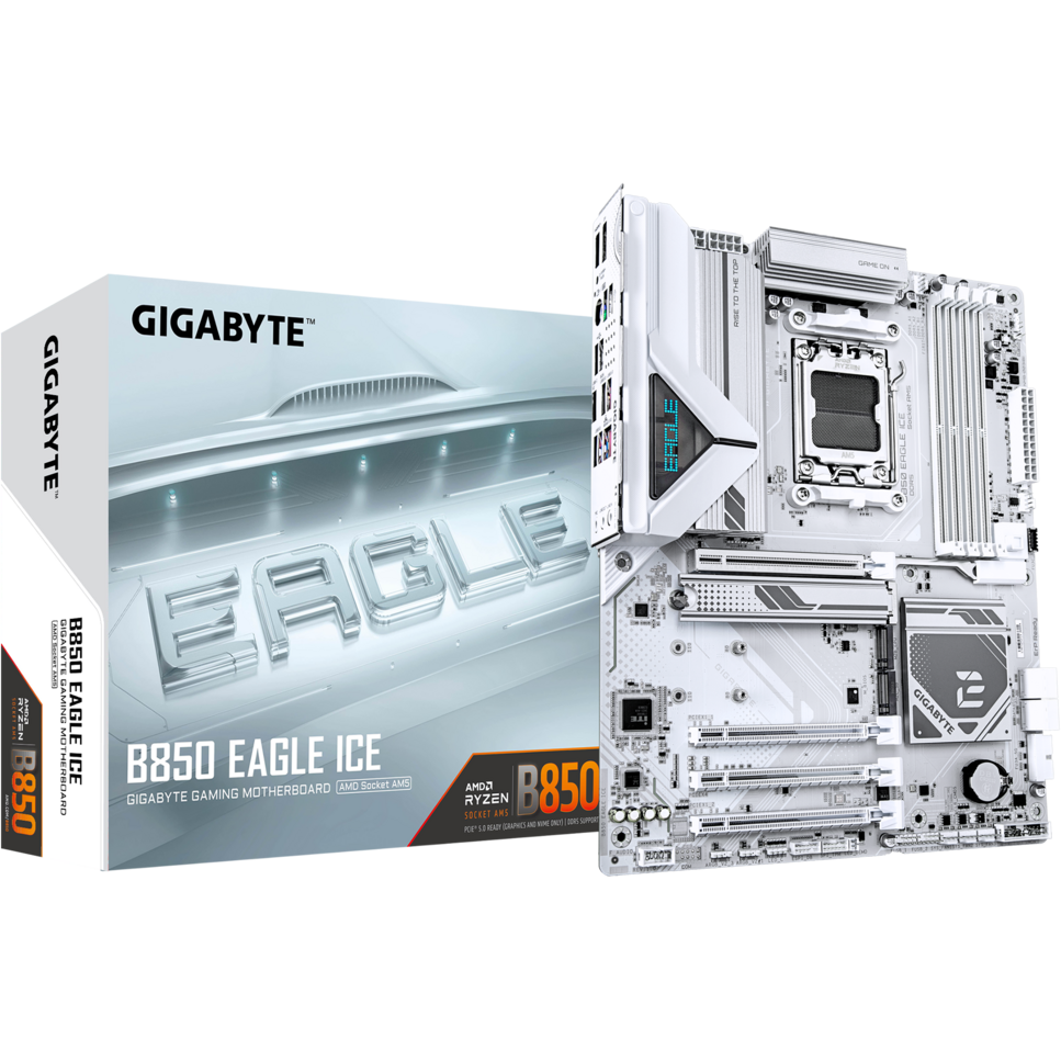 Материнская плата GIGABYTE B850 EAGLE ICE, AM5, AMD B850, ATX — изображение 4