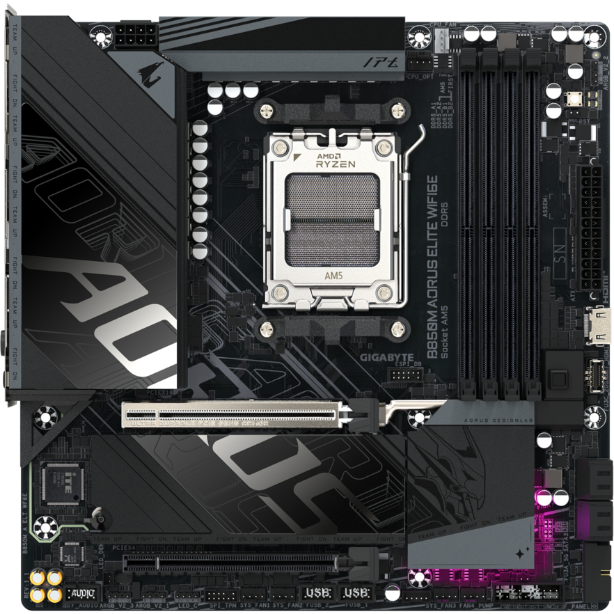 Материнская плата Gigabyte B850M AORUS ELITE WIFI6E (rev. 1.1)