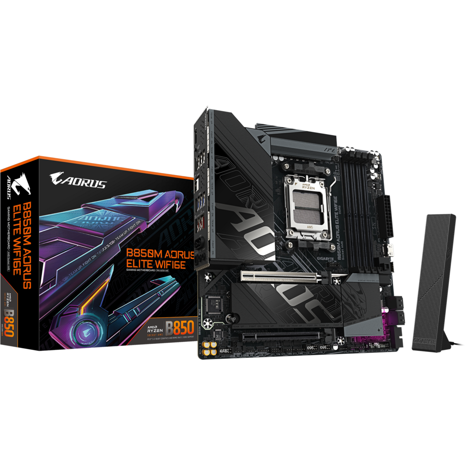 Материнская плата Gigabyte B850M AORUS ELITE WIFI6E (rev. 1.1) — изображение 5