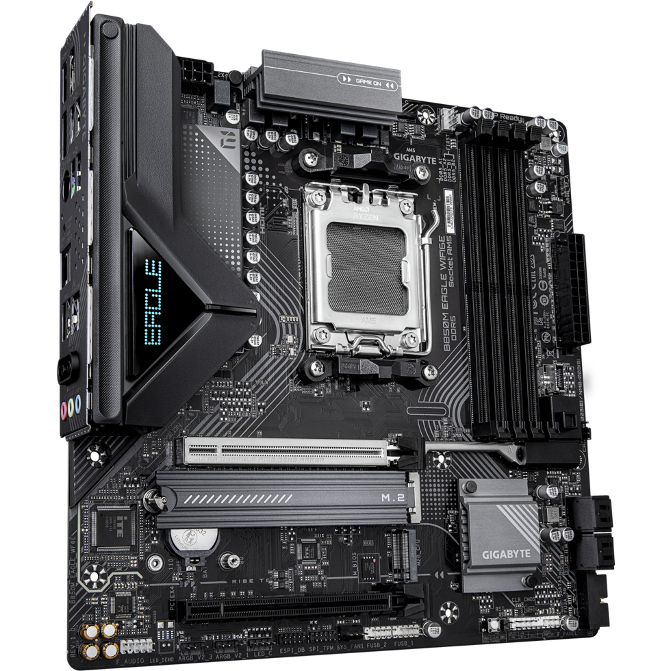 Материнская плата GIGABYTE B850M EAGLE WIFI6E, AM5, AMD B850, mATX — изображение 2