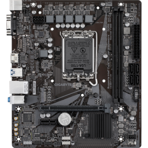 Материнская плата GIGABYTE H610M H V2, LGA1700, Intel H610, mATX