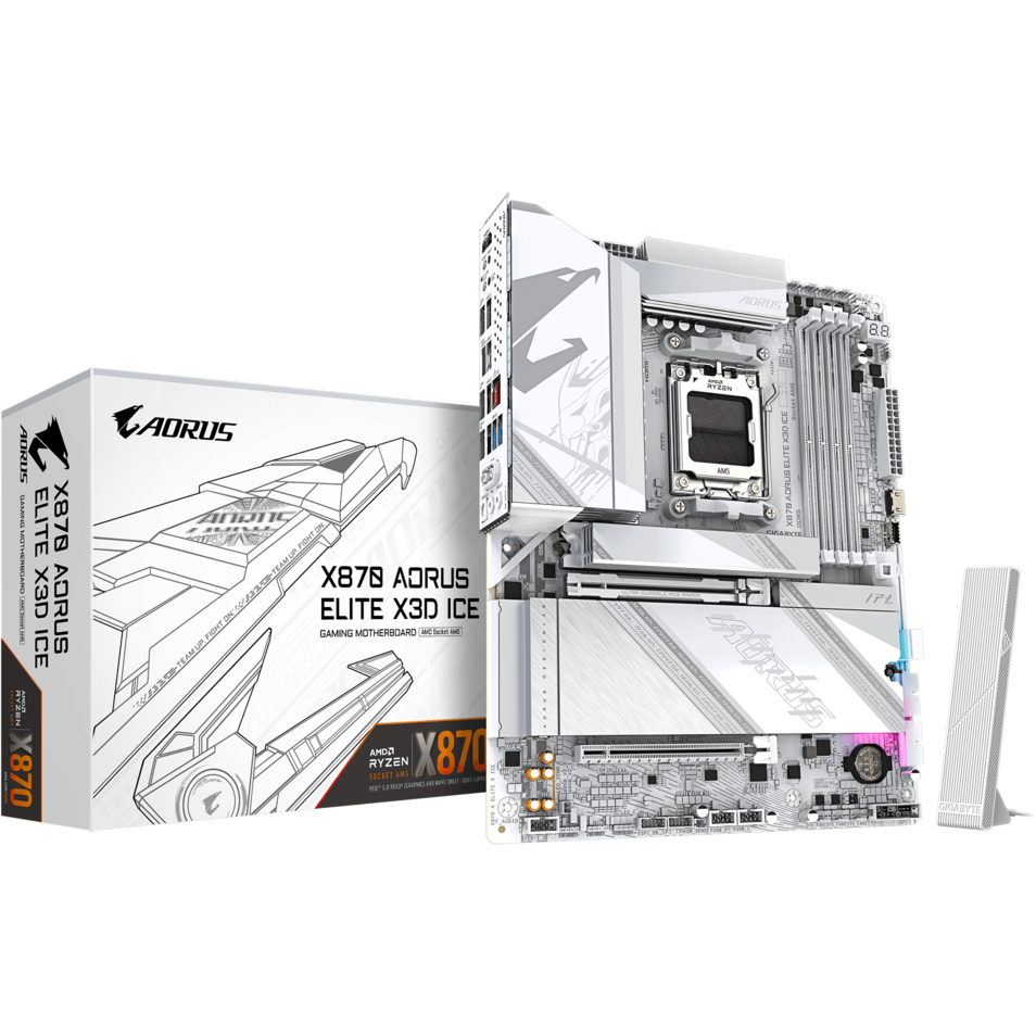 Материнская плата Gigabyte X870 AORUS ELITE X3D ICE — изображение 5