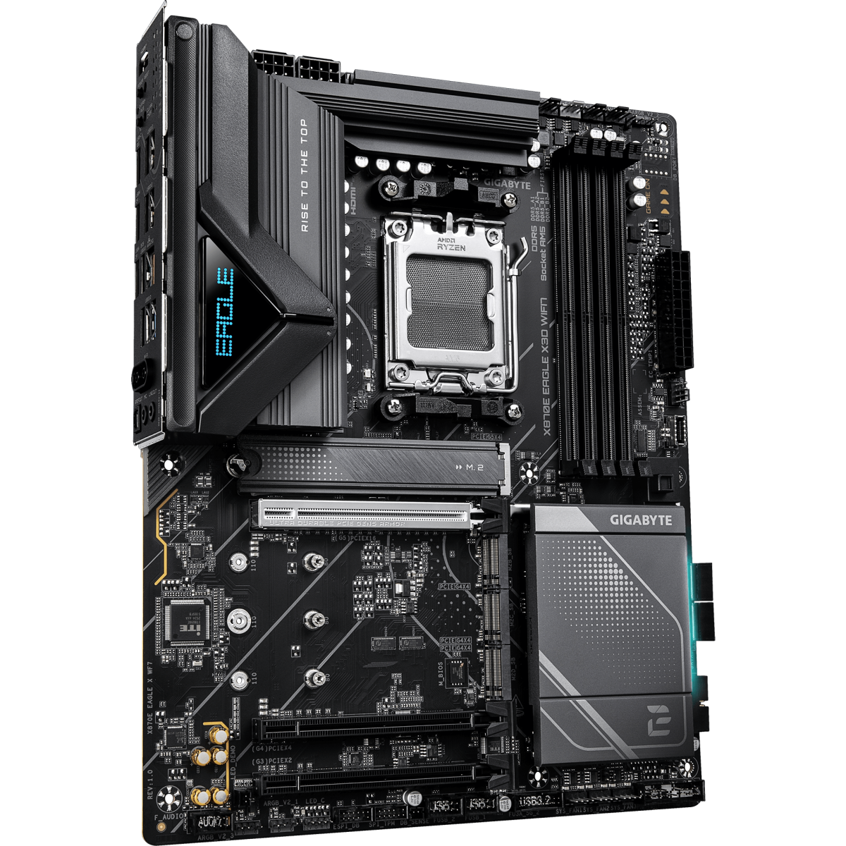 Материнская плата GIGABYTE X870E EAGLE X3D WIFI7, AM5, AMD X870E, ATX — изображение 2