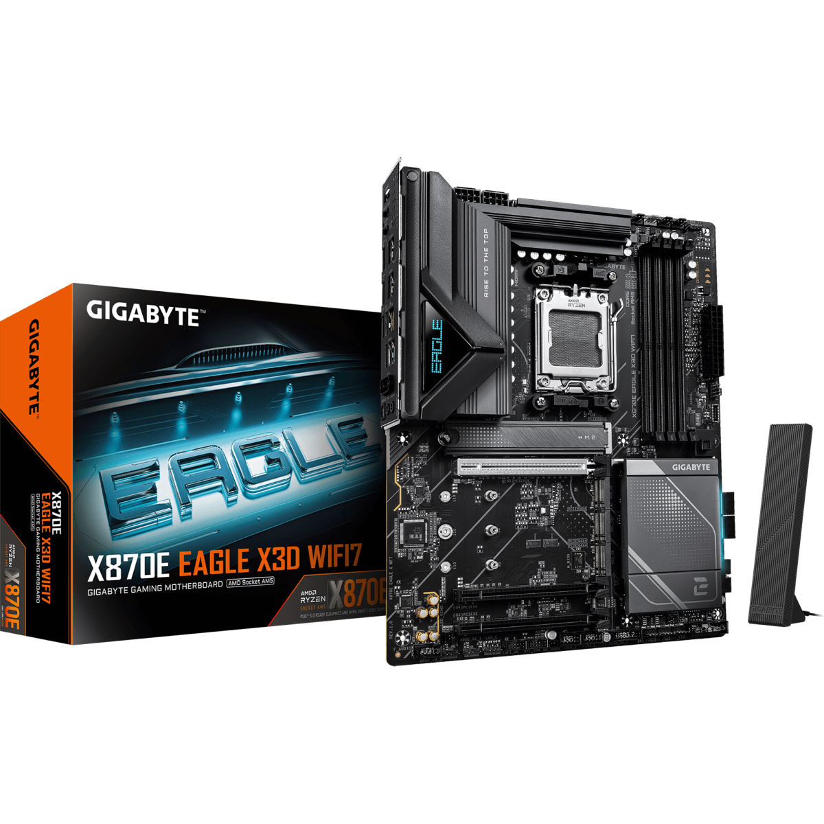 Материнская плата GIGABYTE X870E EAGLE X3D WIFI7, AM5, AMD X870E, ATX — изображение 4