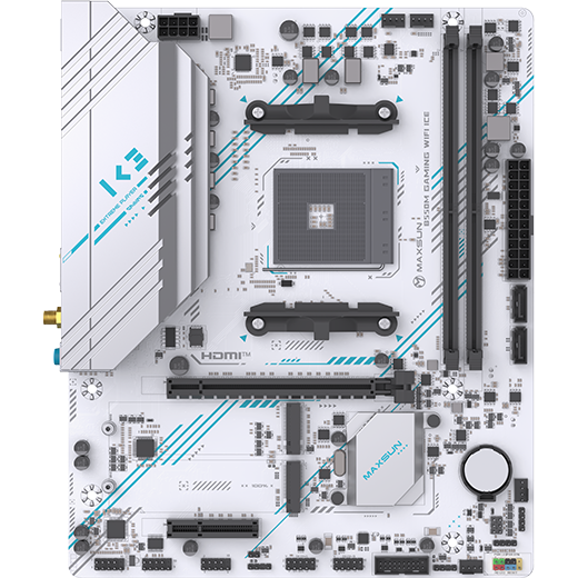 Материнская плата Maxsun B550M GAMING WIFI ICE