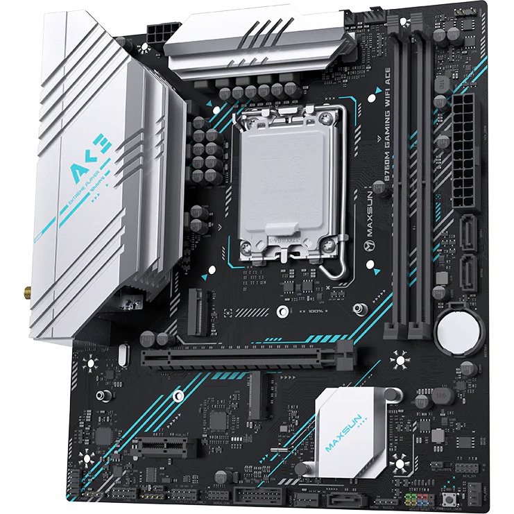 Материнская плата Maxsun B760M GAMING WIFI ACE — изображение 2