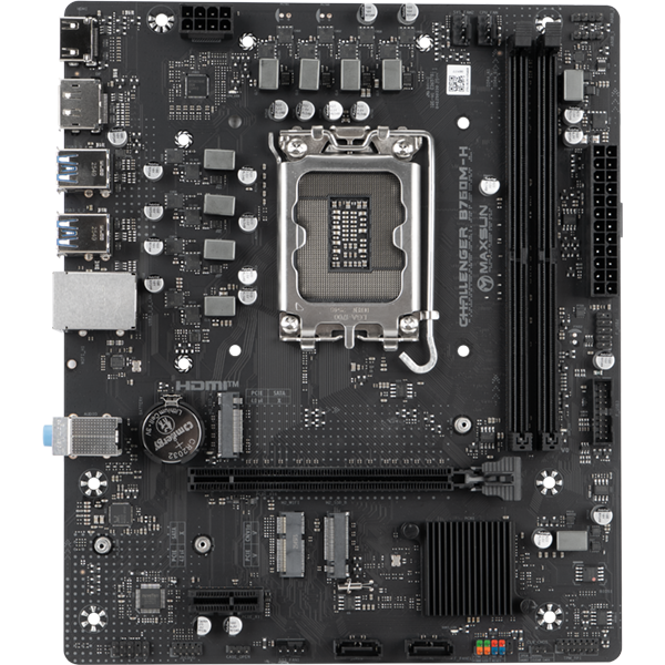 Материнская плата MAXSUN MS-Challenger B760M-H, LGA1700, Intel B760, mATX