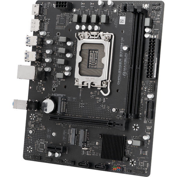 Материнская плата MAXSUN MS-Challenger B760M-H, LGA1700, Intel B760, mATX — изображение 3