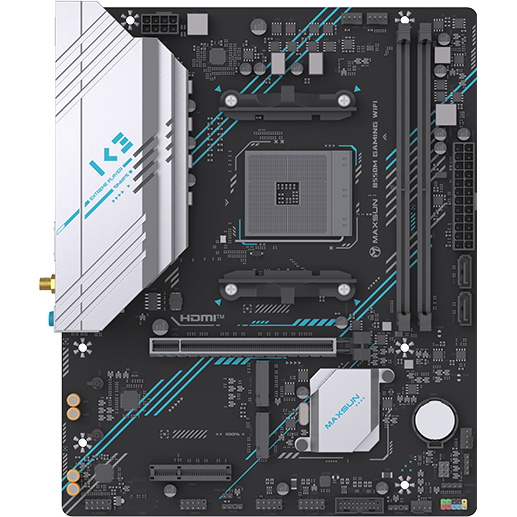 Материнская плата MAXSUN MS-B550M GAMING WIFI, AM4, AMD B550, mATX