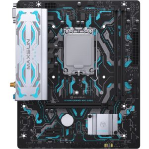 Материнская плата MAXSUN MS-B760M GAMING WIFI GANK V2, LGA1700, Intel B760, mATX