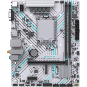 Материнская плата MAXSUN MS-B760M GAMING WIFI ICE, LGA1700, Intel B760, mATX