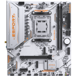 Материнская плата MAXSUN MS-eSport B850M WIFI ICE, AM5, AMD B850, mATX