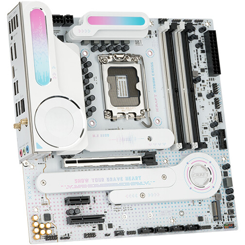 Материнская плата MAXSUN MS-iCraft B760M CROSS, LGA1700, Intel B760, mATX — изображение 2